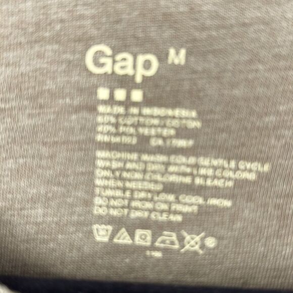 Gap medium brown Henley  - Picture 3 of 5